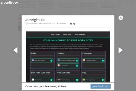 Screenshot of Aimright co | Pearltrees