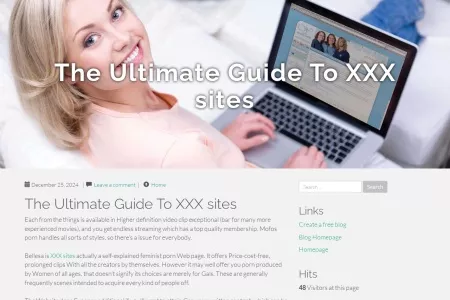 Screenshot of The Ultimate Guide To XXX sites