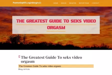 Screenshot of The Greatest Guide To seks video orgasm