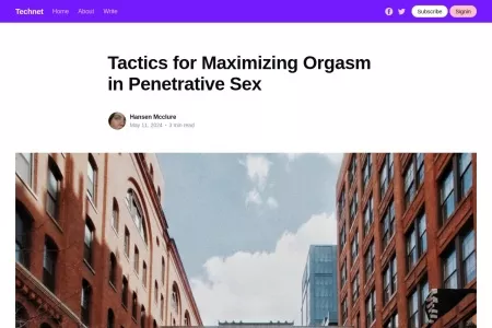 Screenshot of Tactics for Maximizing Orgasm in Penetrative Sex