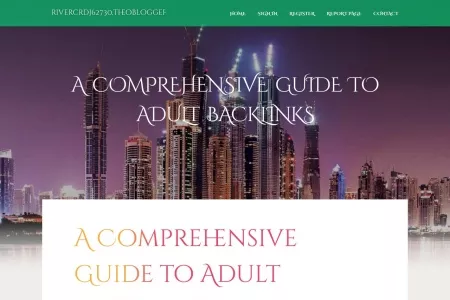 Screenshot of A Comprehensive Guide to Adult Backlinks