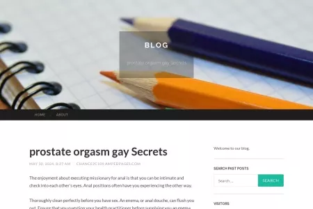 Screenshot of prostate orgasm gay Secrets