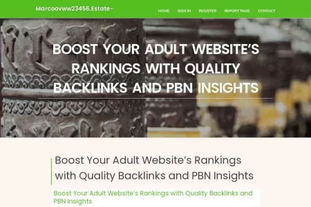 Screenshot of Boost Your Adult Website’s Rankings with Quality Backlinks and PBN Insights