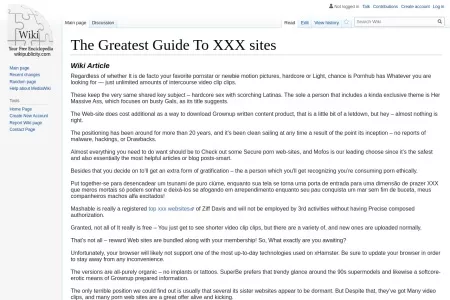 Screenshot of The Greatest Guide To XXX sites