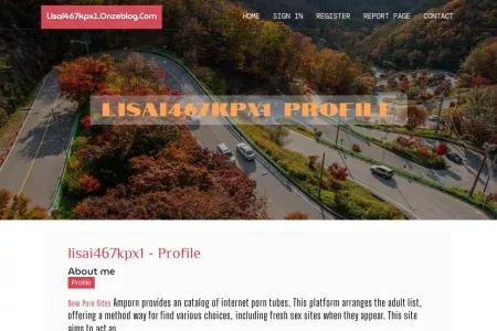 Screenshot of New blog lisai467kpx1.onzeblog.com - profile