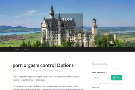 Screenshot of porn orgasm control Options