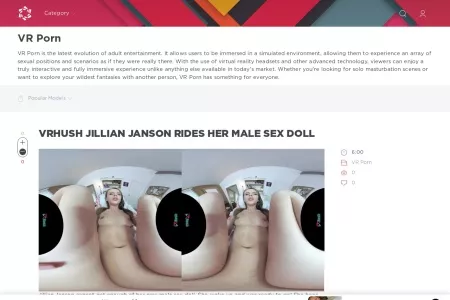 Screenshot of Experience the Future of Porn with VR Porn Videos