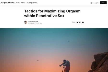 Screenshot of Tactics for Maximizing Orgasm within Penetrative Sex