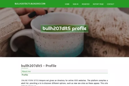 Screenshot of New blog bullh207dlt5.blogoxo.com - profile