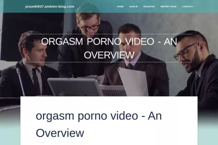 Screenshot of orgasm porno video - An Overview