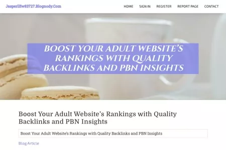 Screenshot of Boost Your Adult Website’s Rankings with Quality Backlinks and PBN Insights