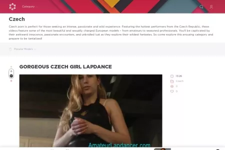 Screenshot of Czech Porn: Watch Hot Czech Models in Hardcore Videos