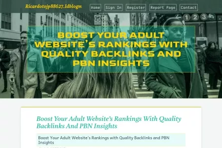 Screenshot of Boost Your Adult Website’s Rankings with Quality Backlinks and PBN Insights