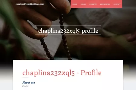 Screenshot of New blog chaplins232xql5.ziblogs.com - profile